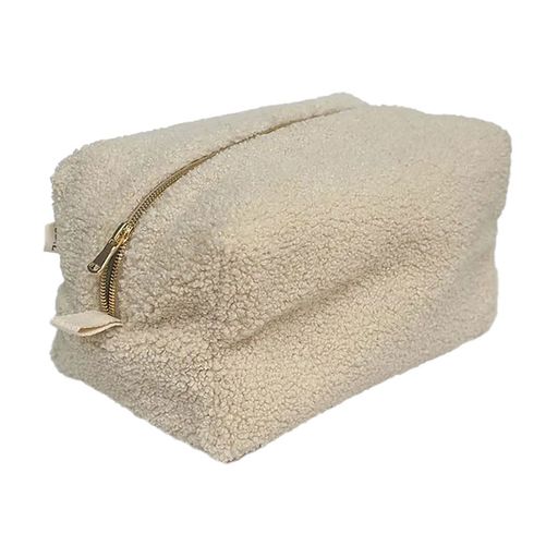Косметичка Miso Your Favourite Bag Teddy бежева, велика, 27*18*16 см (T001-8)