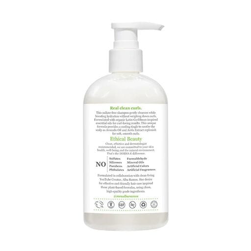 Шампунь Derma E Wash Day Curl Shampoo для локонів та в'юнкого волосся, 355 мл