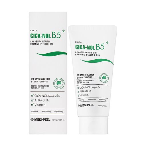 Пилинг-скатка для лица Medi-Peel Phyto Cica-Nol B5 AHA + BHA + Vitamin Calming Peeling Gel, 120 мл