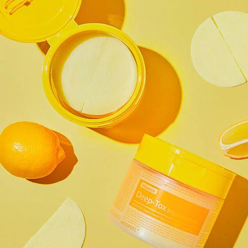 Осветляющие витаминные пады для лица Medi-Peel Vitamin Deep-Tox Brightening Pad, 70 шт