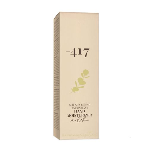 Увлажняющий крем-антиоксидант для рук Minus 417 Serenity Legend Antioxidant Hand Moisturizer Matcha, 100 мл