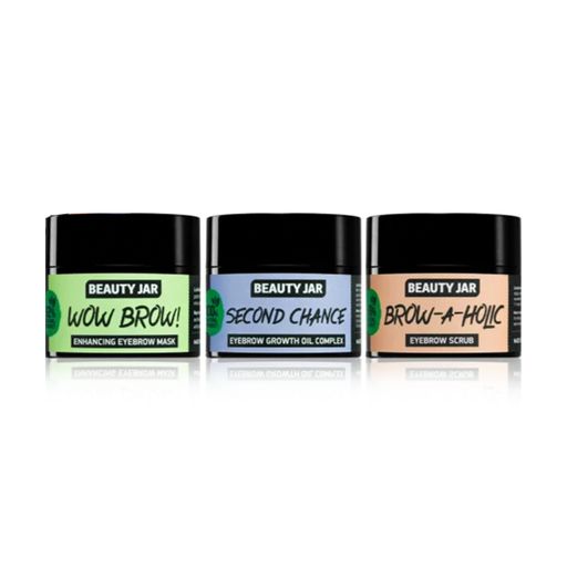 Набор для ухода за бровями Beauty Jar Brow Care Trio (масло, 15 мл + маска, 15 мл + скраб, 15 мл)
