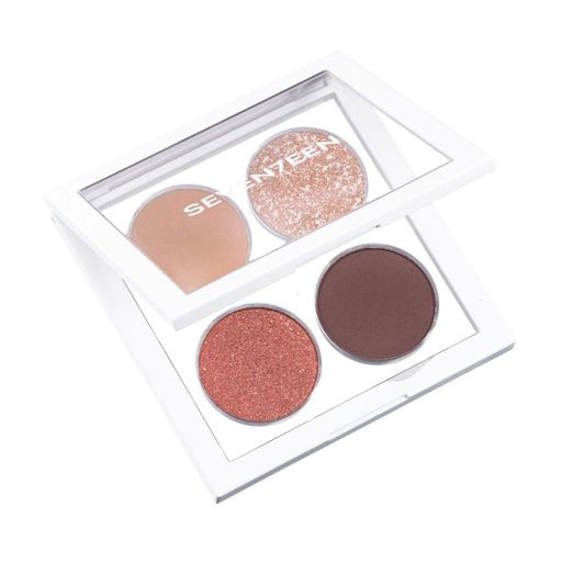 Палетка теней для век Seventeen Vibrant Eyes Quad