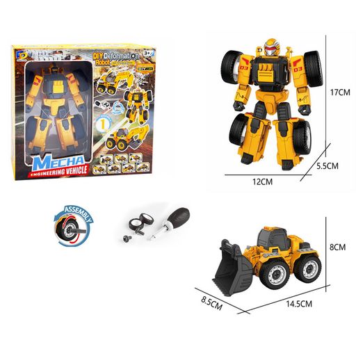 Ігровий робот-трансформер машинка DADE TOYS с/г техніка (D622-H609A)