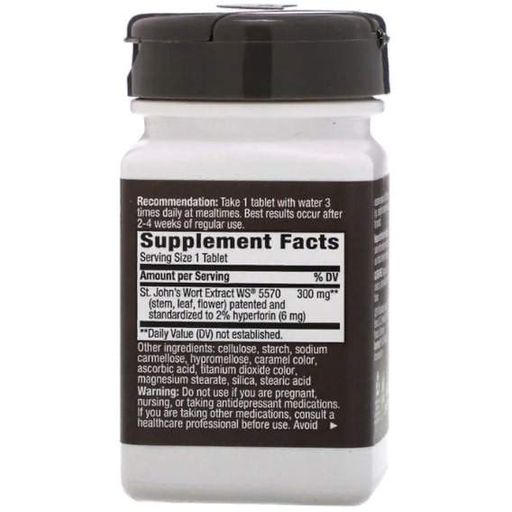 Комплекс для профилактики нервной системы Nature's Way Perika, St John's Wort 60 Tabs NWY-06560 (854367)