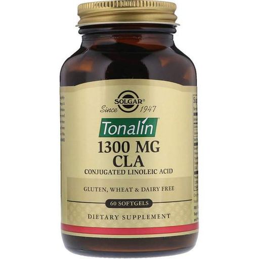 CLA для зниження ваги Solgar Tonalin CLA 1300 mg 60 Softgels (855113)