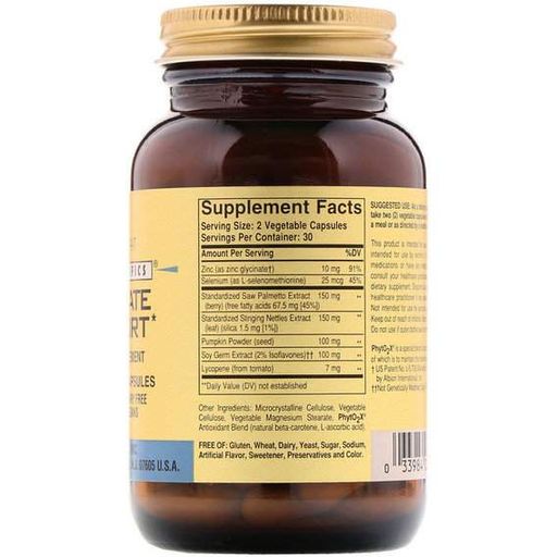 Комплекс для здоровья предстательной железы Solgar Gold Specifics, Prostate Support 60 Veg Caps (855163)