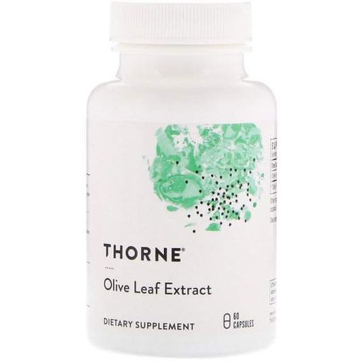 Экстракт оливы Thorne Research Olive Leaf Extract 60 Veg Caps (855231)