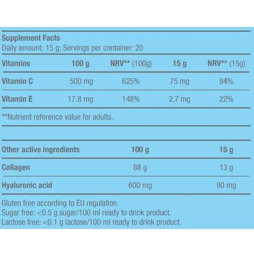 Хондропротектор (для спорта) BioTechUSA Collagen 300 g /20 servings/ Lemonade (855282)