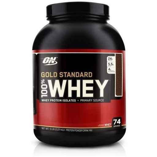 Протеїн Optimum Nutrition 100% Whey Gold Standard 2270 g /72 servings/ Vanilla Ice Cream (855357)