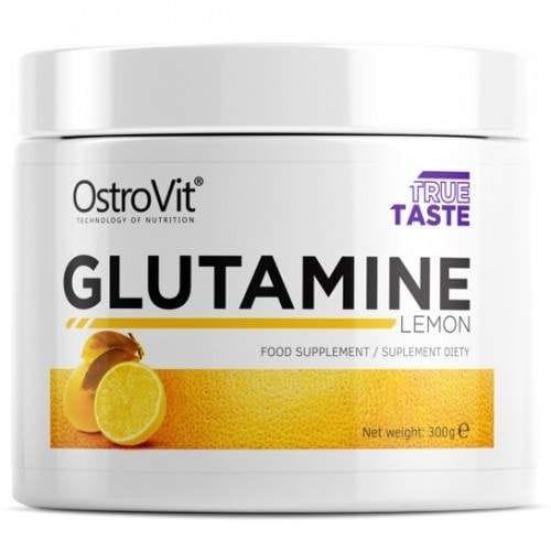 Глютамин для спорта OstroVit Glutamine 300 g /60 servings/ Lemon ...