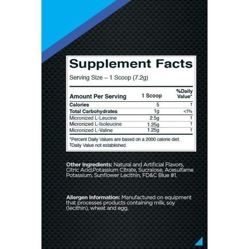Аминокислота BCAA для спорта Rule One Proteins R1 BCAAs 444 g /60 servings/ Fruit Punch (855454)