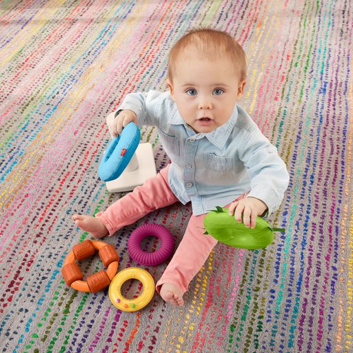 Пирамидка Fisher-Price Развитие сенсорики, от 6 месяцев (HXK47)