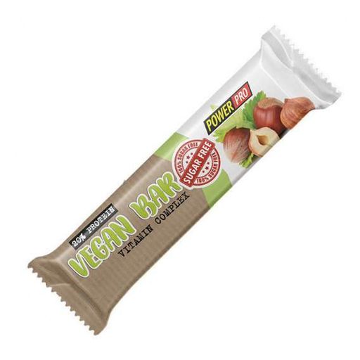 Углеводно-протеиновый батончик Power Pro Углеводно-протеиновый батончик 32% Vegan Bar Sugar Free 60 g Nuts and Dried Fruits (855697)