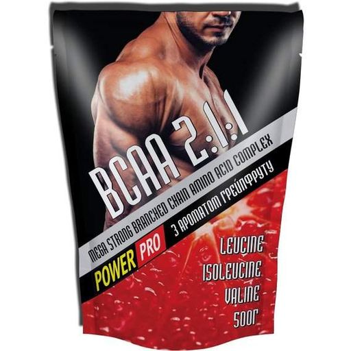 Аминокислота BCAA для спорта Power Pro BCAA 2:1:1 500 g /100 servings/ Грейпфрут (855774)