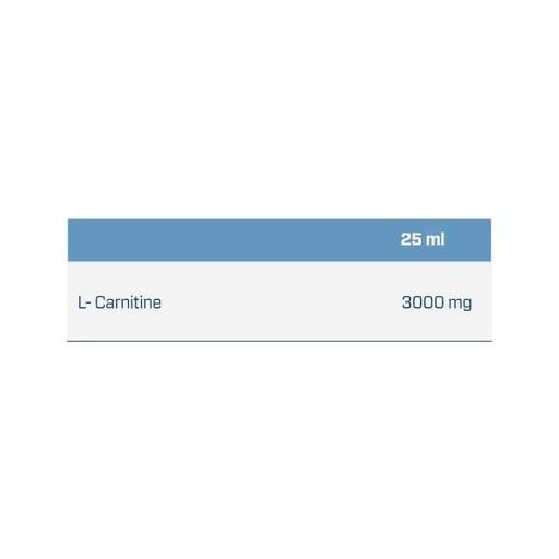 Жиросжигатель для спорта Quamtrax L-Carnitine 3000 20 х 25 ml Vanilla (855812)