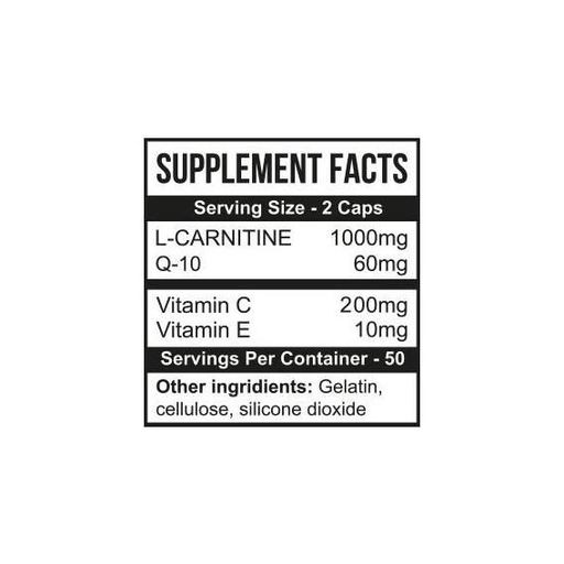 Жиросжигатель для спорта MST Nutrition L-Carnitine+Q10 90 Caps (855958)