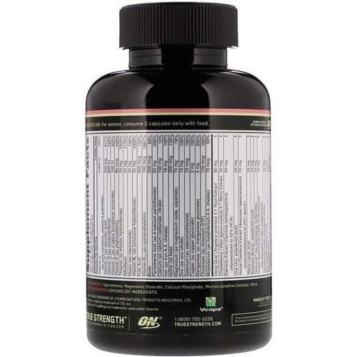 Витаминно-минеральный комплекс для спорта Optimum Nutrition Opti-Women 120 Caps (855996)