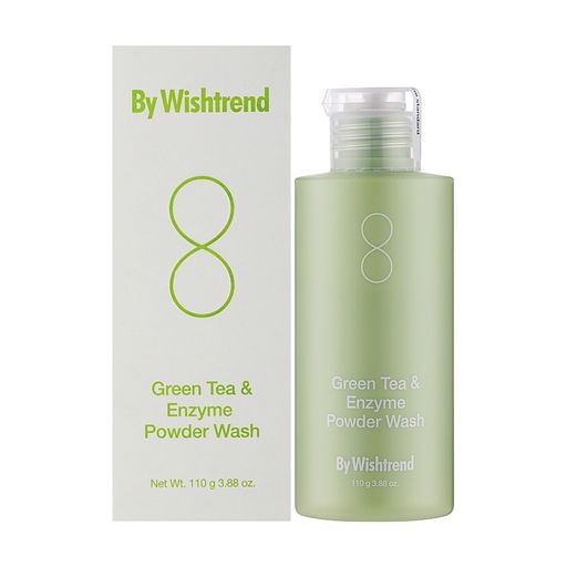 Ензимна пудра для вмивання By Wishtrend Green Tea & Enzyme Powder Wash із зеленим чаєм, 110 г