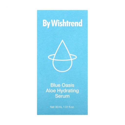 Увлажняющая сыворотка для лица By Wishtrend Blue Oasis Aloe Hydrating Serum с экстрактом алоэ, 30 мл
