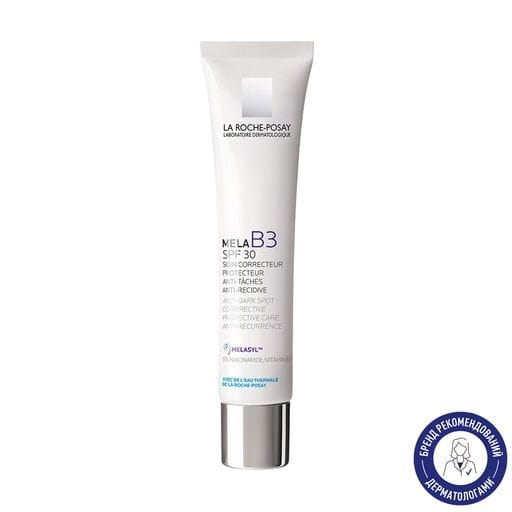 Крем для лица La Roche-Posay Mela B3 SPF 30 против гиперпигментации кожи и для предотвращения ее повторного появления, 40 мл