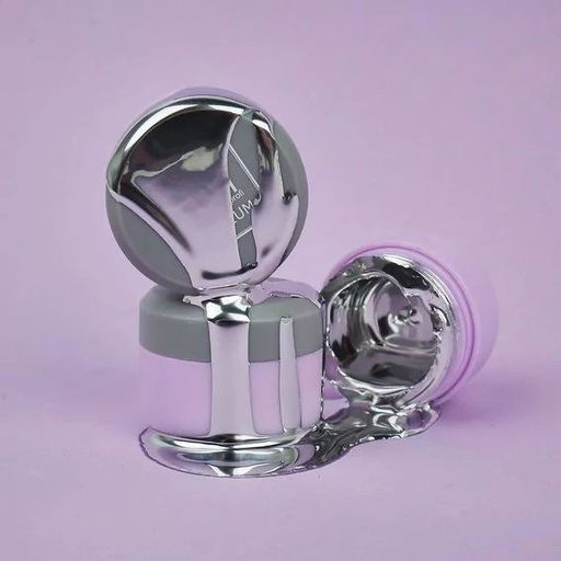 Гель краска для ногтей Tufi Profi Premium Gel Paint Metallic Серебро, 5 г