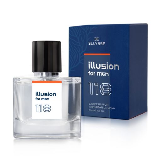 Ellysse Illusion 118 Парфюмированная вода мужская, 60 мл