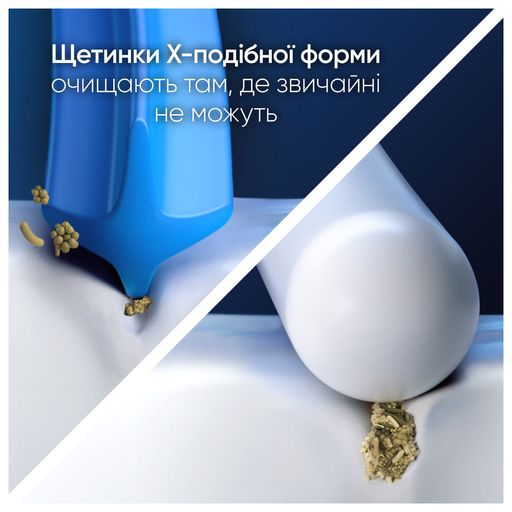 Сменные насадки для электрической зубной щетки Oral-B Pro Cross Action черные, 2 шт