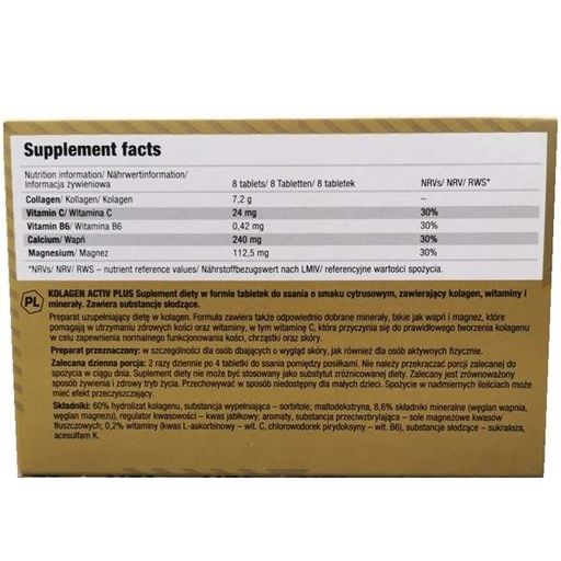 Вітамінно-мінеральний комплекс для спорту Olimp Nutrition Kolagen Activ Plus Sport Edition 80 Tabs (856606)