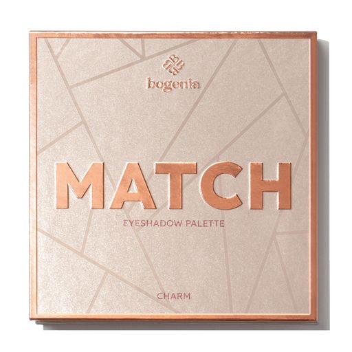 Палетка теней для век Bogenia Pro Match Eyeshadow Palette BG904, 9 цветов, 14.4 г
