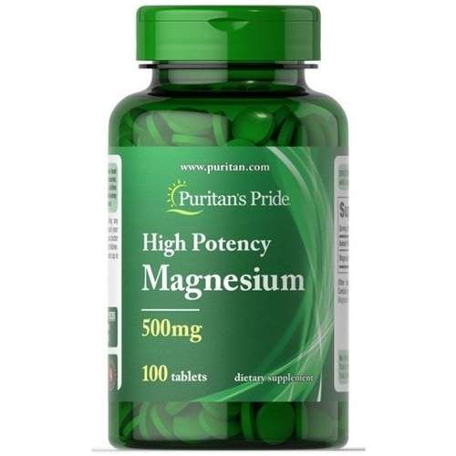 Микроэлемент Магний Puritan's Pride Magnesium 500 mg 100 Tabs (856779)