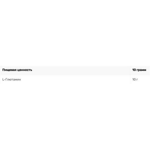 Глютамин для спорта Powerful Progress Gluta Х 500 g /50 servings/ Strawberry (856818)