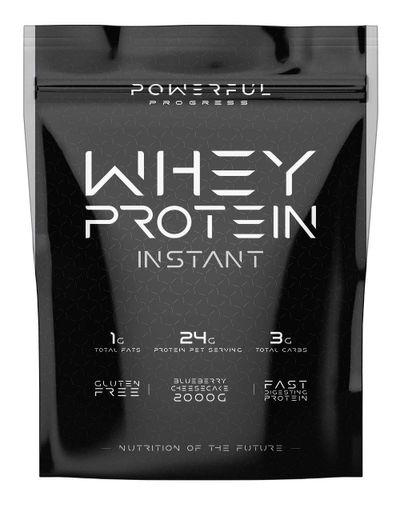 Протеин Powerful Progress Whey Protein Instant 2000 g /62 servings/ Blueberry Cheesecake (856904)