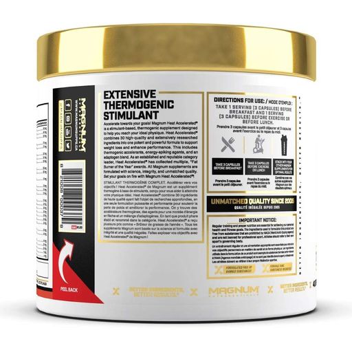Комплексный жиросжигатель Magnum Nutraceuticals Heat Accelerated 120 Caps (857198)
