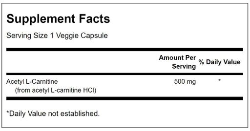 Карнитин Swanson L-Carnitine 500 mg 30 Tabs (857414)