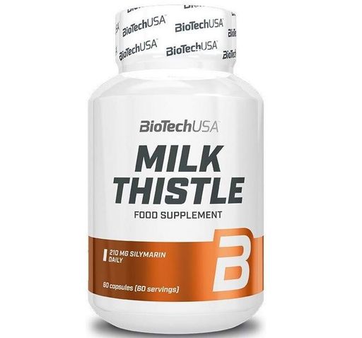 Натуральная добавка для спорта BioTechUSA Milk Thistle 60 Caps (857439)