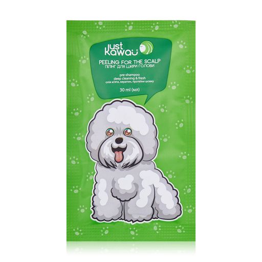 Уценка! Скраб-микропилинг для кожи головы Just Kawaii Deep Cleaning & Fresh, 30 мл