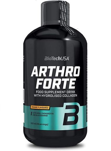 Хондропротектор (для спорта) BioTechUSA Arthro Forte Liquid 500 ml /16 servings/ Orange (858985)