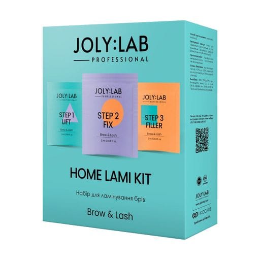 Набор для ламинирования бровей Joly:Lab Brow & Lash Home Lami Kit