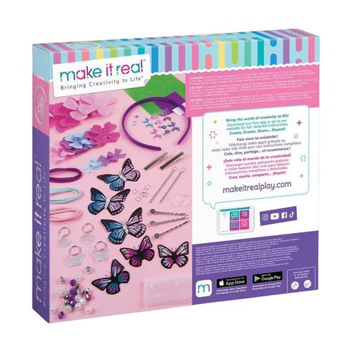 Набор для создания украшений для волос Make it Real Волшебница, 73 элемента, от 8 лет (MR1421)