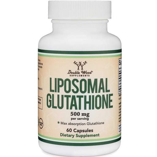 Double Wood Liposomal Glutathione 500 mg (2 caps per serving) 60 Caps (859991) EVA.UA 1566 Double Wood Liposomal Glutathione 500 mg (2 caps per serving) 60 Caps (859991) EVA.UA 1566