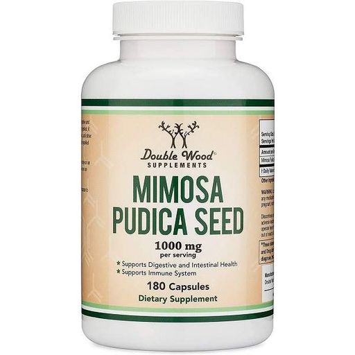 Натуральна добавка для імунітету Double Wood Mimosa Pudica Extract 1000 mg (2 caps per serving) 180 Caps (859998)