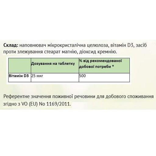 Витамин D Sanct Bernhard Vitamin D3 1000 IU 25 mcg 250 Tabs (860348)
