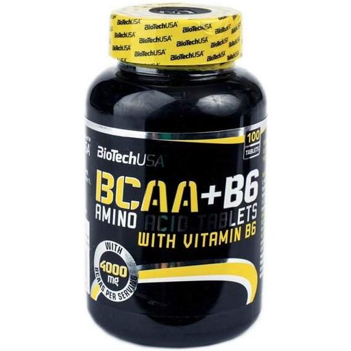 Аминокислота BCAA для спорта BioTechUSA BCAA + B6 100 Tabs (860976)