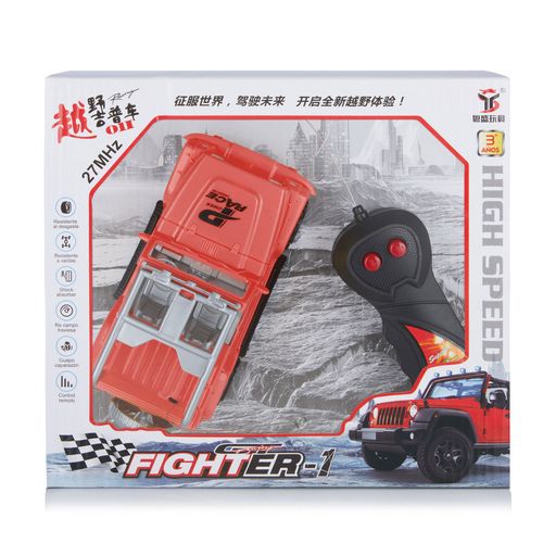 Внедорожник Yuesheng Toys на радиоуправлении, с пультом, красный (889-25 red)