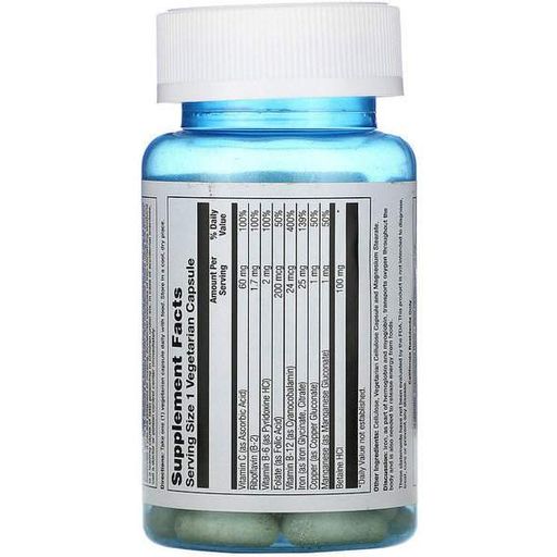 Витаминно-минеральный комплекс Nature's Life Iron Complex 25 mg 50 Veg Caps NLI-00226 (861345)