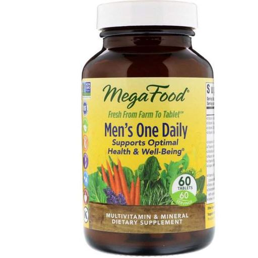 Витаминно-минеральный комплекс MegaFood Men's One Daily Iron Free 60 Tabs (861353)