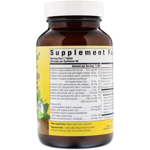 Витаминно-минеральный комплекс MegaFood Men's One Daily Iron Free 60 Tabs (861353)