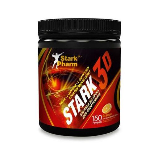 Комплекс до тренування Stark Pharm Stark 3D Strong Mix DMAA & PUMP 150 g /30 servings/ Orange (862012)