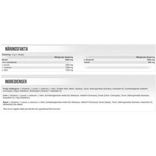 Амінокислота BCAA для спорту Scitec Nutrition BCAA+Glutamine Xpress 600 g /50 servings/ Fruity Bubblegum (862087)